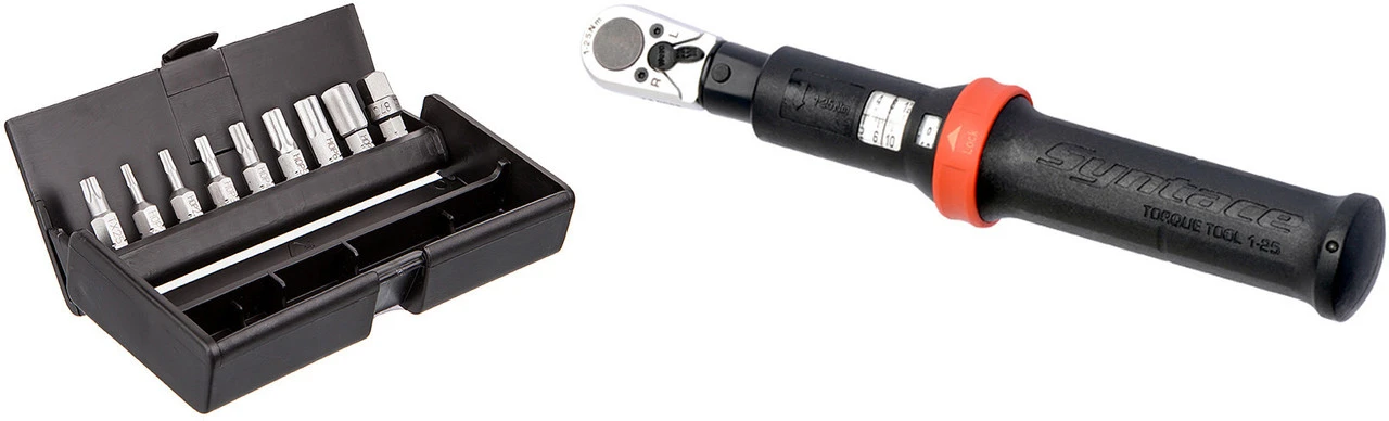 Syntace Llave De Torsión Torque Tool 1-25 Nm - Set Ganador De Pruebas 3 Syntace Llave De Torsión Torque Tool 1-25 Nm - Set Ganador De Pruebas