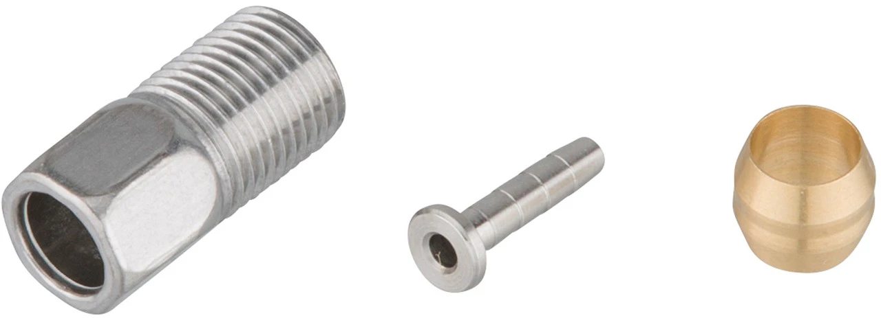 Shimano Oliva + Pin + Tornillo De Conexión Para Línea De Frenos SM-BH90-JK-SS 3 Shimano Oliva + Pin + Tornillo De Conexión Para Línea De Frenos SM-BH90-JK-SS