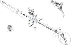 SRAM Piezas De Repuesto Para Palancas De Frenos Guide RSC (A1) (2015-2016)