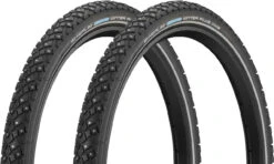 Schwalbe Cubierta De Alambre Con Spikes Marathon Winter Plus 28" En Set De 2