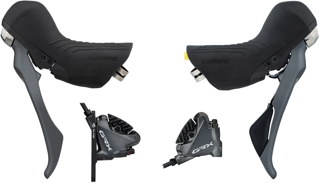 Shimano Set De Frenos De Disco GRX BR-RX810 + ST-RX810 / BL-RX810 3 Shimano Set De Frenos De Disco GRX BR-RX810 + ST-RX810 / BL-RX810