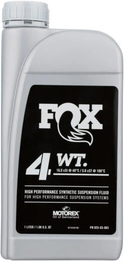 Fox Racing Shox Aceite Para Amortiguadores Suspension Fluid 4 WT