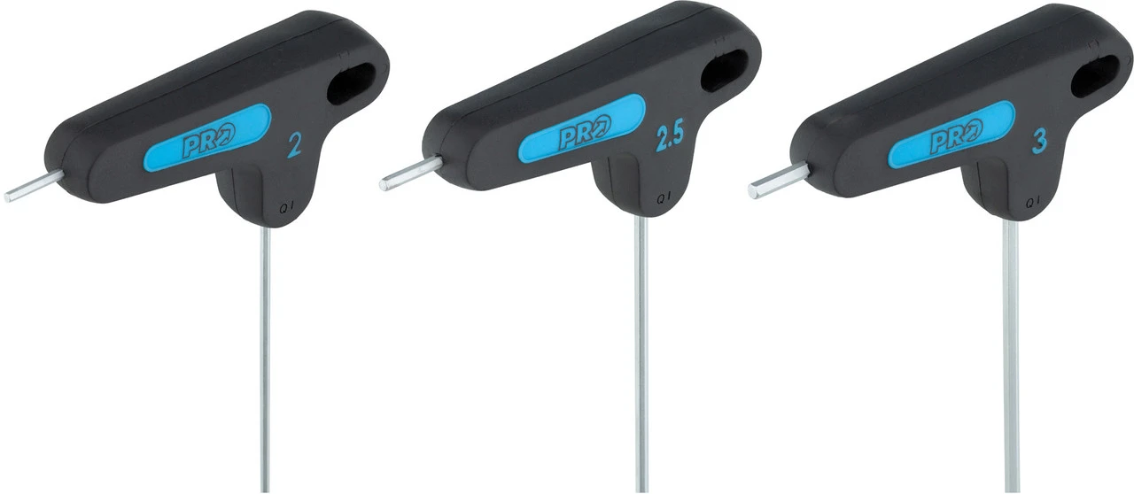 Pro Set De Llaves Hexagonales Con Mango En T De 2 / 2,5 / 3 Mm 4 Pro Set De Llaves Hexagonales Con Mango En T De 2 / 2,5 / 3 Mm - Imagen 2