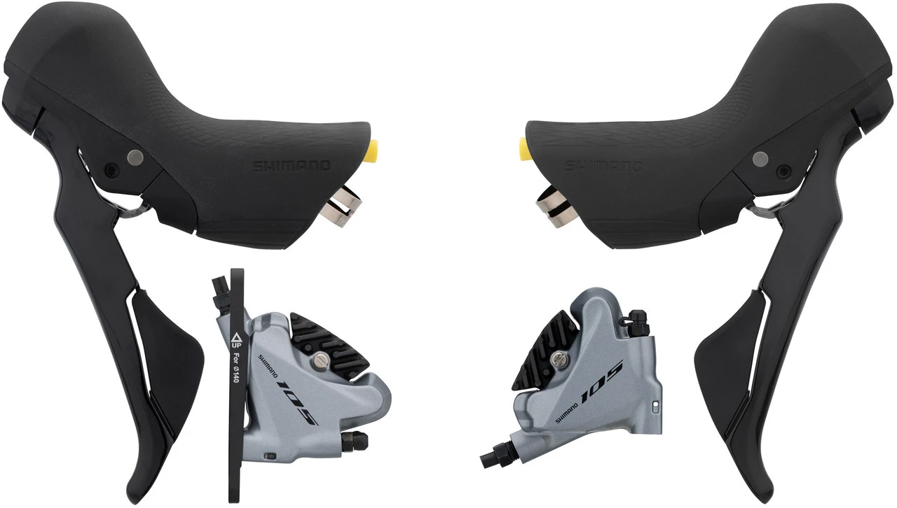 Shimano Set De Frenos De Disco 105 BR-R7070 + ST-R7020 D+t 11 Shimano Set De Frenos De Disco 105 BR-R7070 + ST-R7020 D+t - Imagen 9