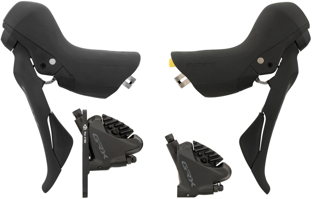 Shimano Set De Frenos De Disco D+t GRX BR-RX400 + ST-RX600 3 Shimano Set De Frenos De Disco D+t GRX BR-RX400 + ST-RX600