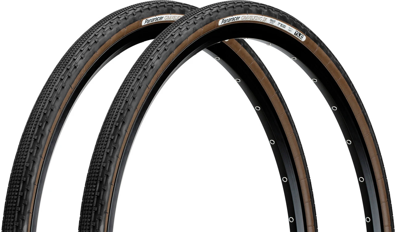Panaracer Cubierta Plegable GravelKing SK TLC 28" En Set De 2 3 Panaracer Cubierta Plegable GravelKing SK TLC 28" En Set De 2