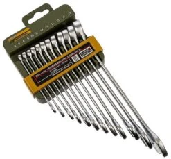 Proxxon Juego De Llaves De Boca Y Anillo SlimLine 12 Piezas